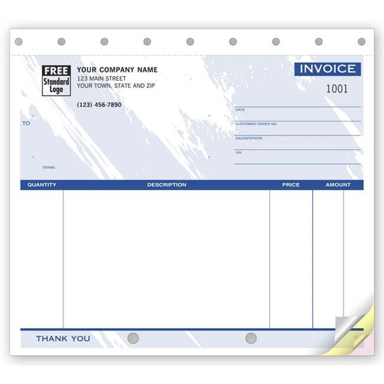 Invoice - Small Unlined