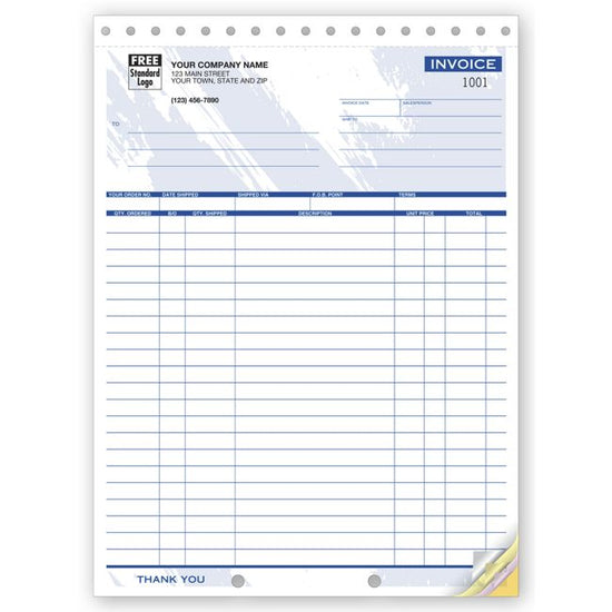 Shipping Invoices - Large, 8 1/2 X 11"