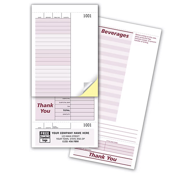 Guest Check Sets