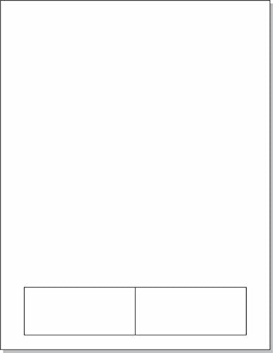 Integrated Label Form, 2 Labels, 3.5 x 2"
