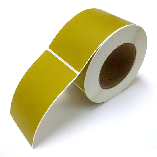 Rectangle Inventory Color Coding Labels - Olive - 3 x 5