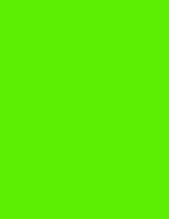 8-1/2" x 11" Fluorescent Green 1 Label per Sheet 8.5 x 11
