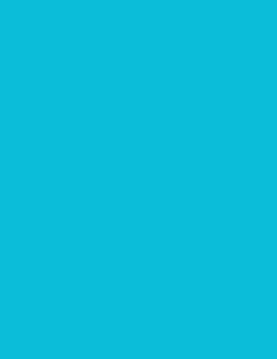 8-1/2" x 11" Fluorescent Blue 1 Label per Sheet 8.5 x 11