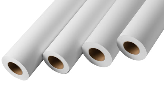 11'' x 650' Plotter Paper Rolls, 3" core 4 rolls/case