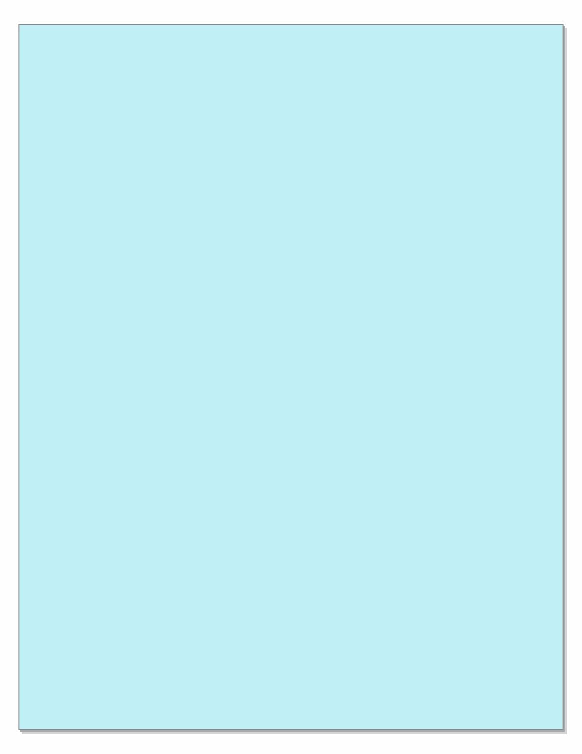 Letter Size Carbon Copy Paper CFB Blue