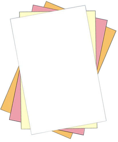 Legal Size 4 part NCR Paper