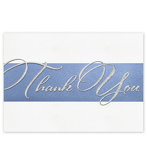 Sterling Gratitude Thank You Cards