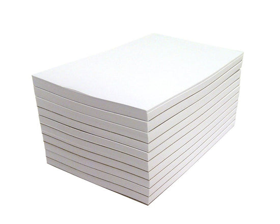 Blank Memo Pads 10 Pads 3 x 5