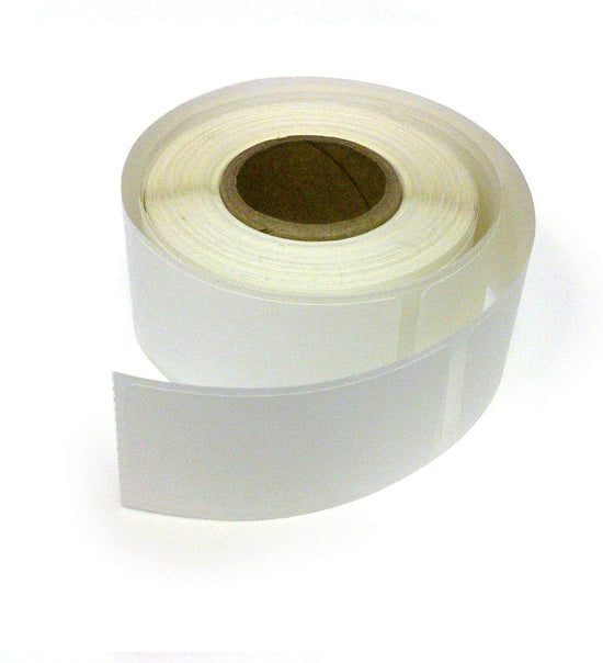 Rectangle Inventory Color Coding Labels - White - 2 x 1
