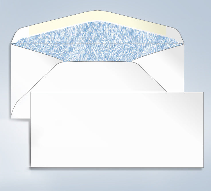 Blank Tinted Envelope,#10, 4 1/8 x 9 1/2