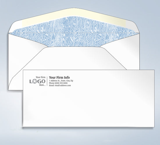Imprinted Tinted Envelope,#9,3 7/8 x 8 7/8