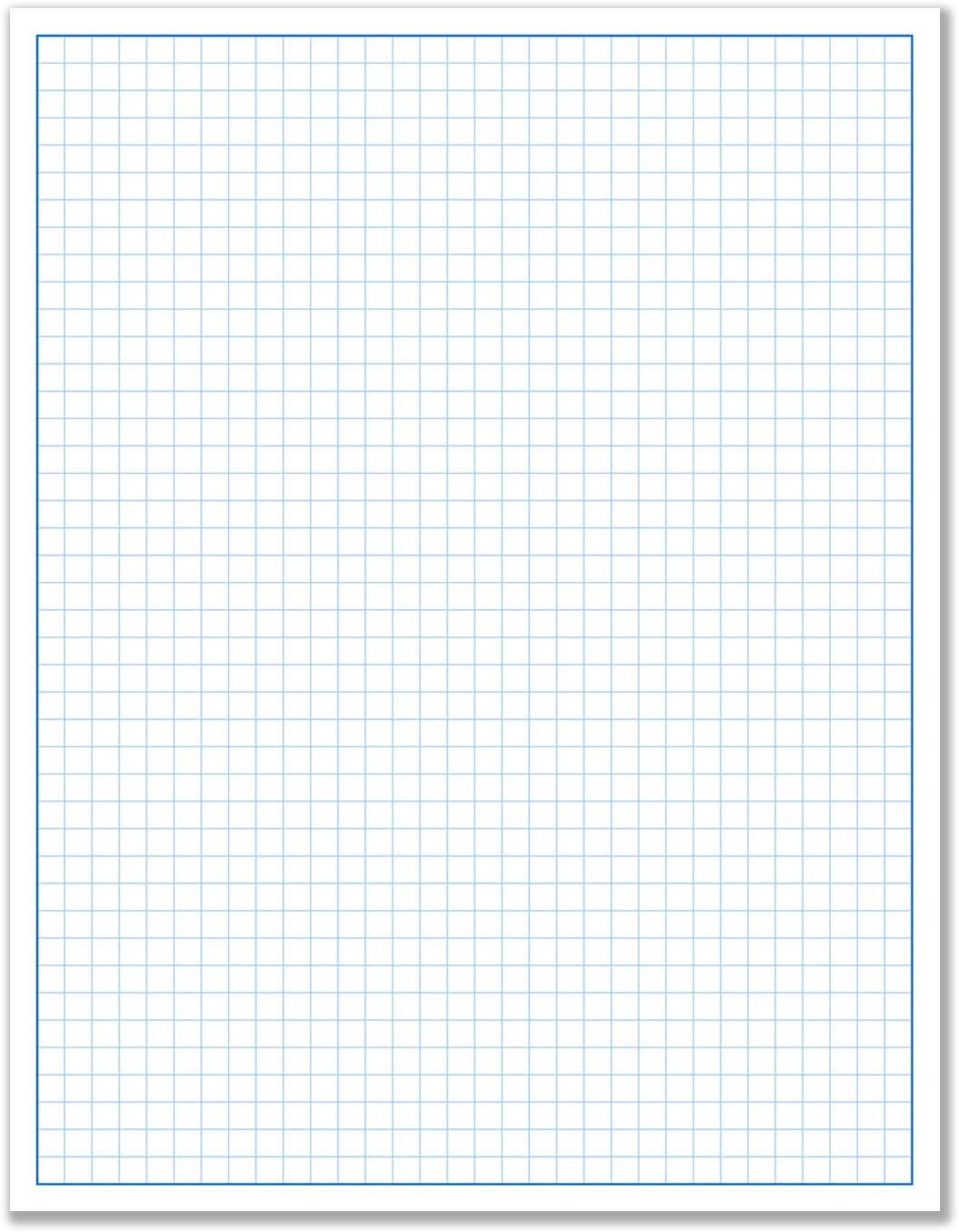 8-1/2 x 11" Quadrille Graph Paper