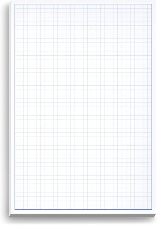8-1/2 x 14" Quadrille Graph Paper