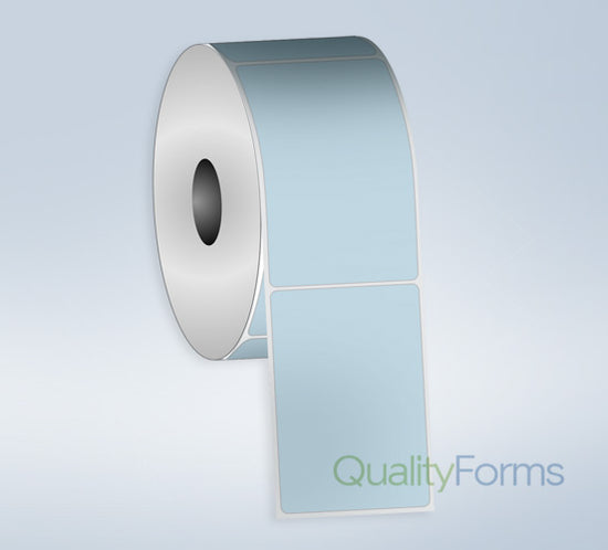 Direct Thermal label, 4'' x 6'' - Blue