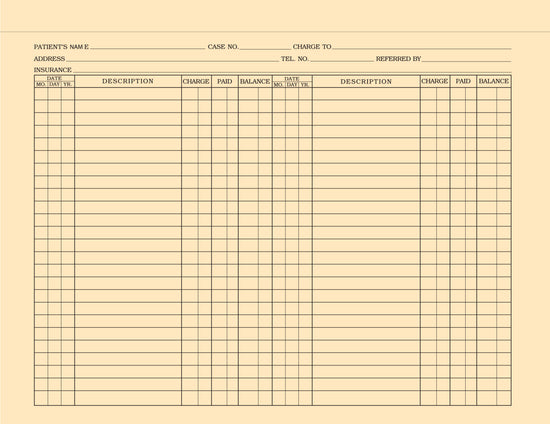 Medical Document Jackets 12" x 9 1/4"