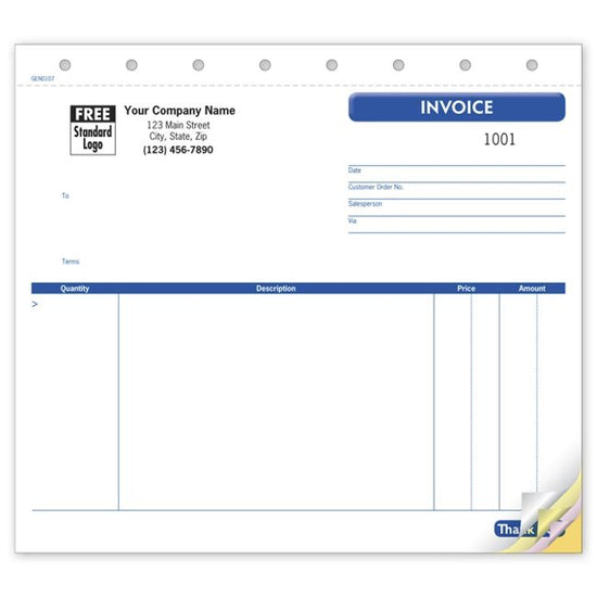 Shipping Invoice, Small