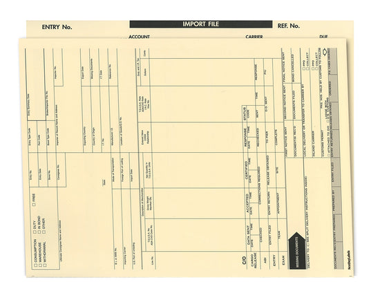Import File Folder, 9-1/2 x11-3/4
