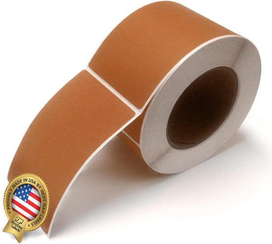 Rectangle Inventory Color Coding Labels - Tan - 3 x 5