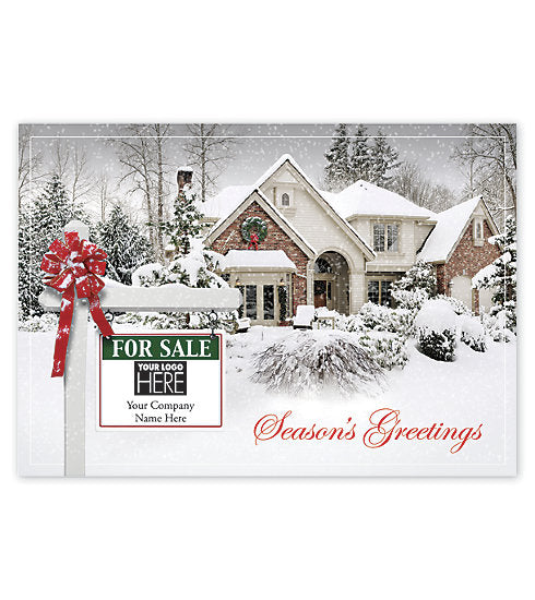 New Joy Real Estate Holiday Logo Cards