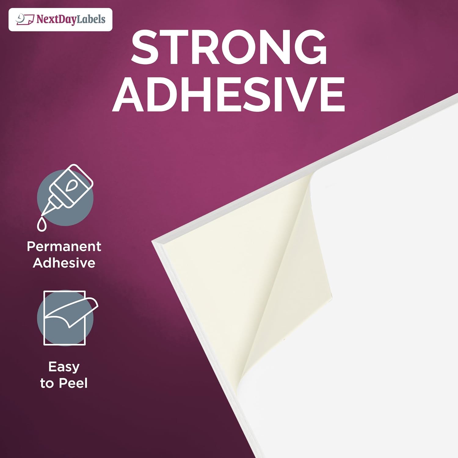 8-1/2" x 11", 1 Label, per Sheet, 8.5" x 11"