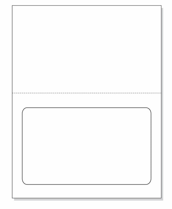 Integrated Label Form 1 Label 7.5 x 5-1/8