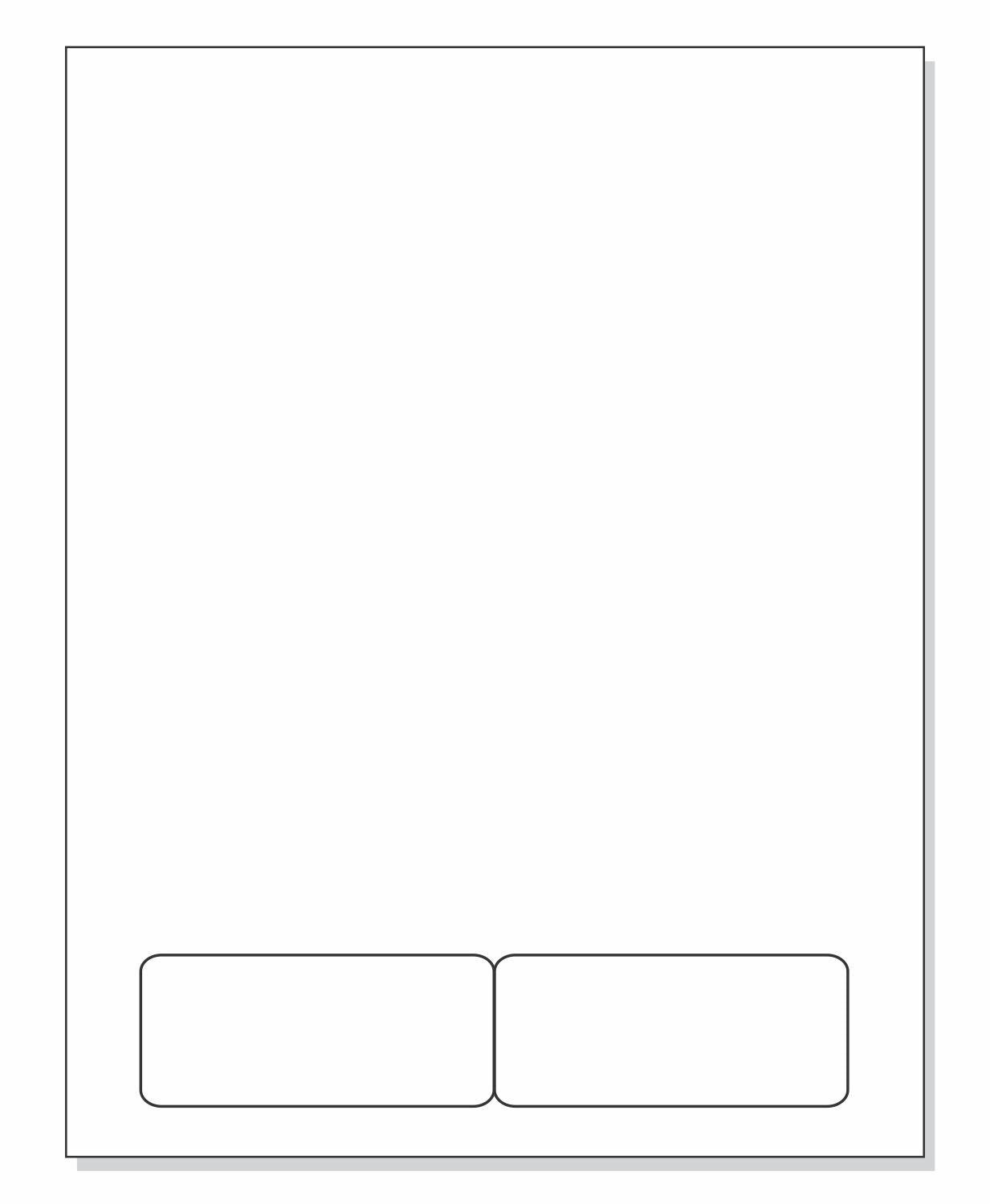 Integrated Label Form, 2 Labels, 3.5 x 1.5"