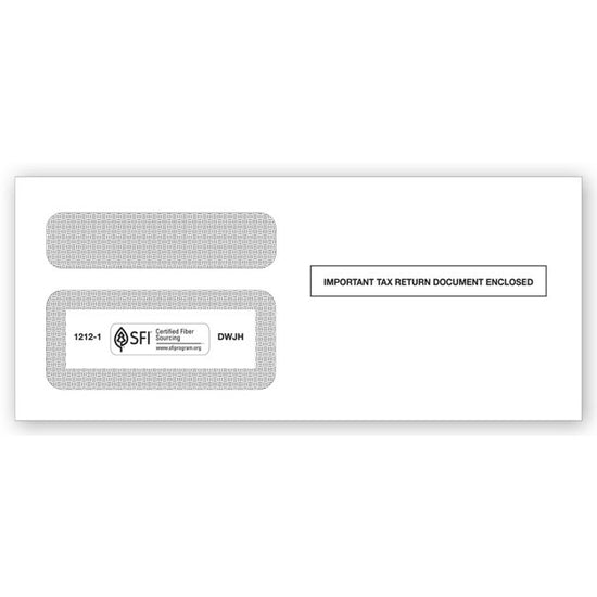 2025 1099 Double-Window Envelope