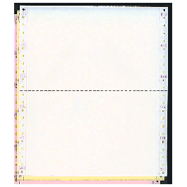 Continuous 3 Part Inventory Forms with Clean Stick Glue