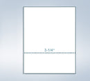 8-1/2 x 11" 24# Perforated Paper, 1 perf @ 3-1/4" from bottom