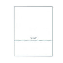 8-1/2 x 11" 20# Perforated Paper, 1 perf @ 3-1/4" from bottom