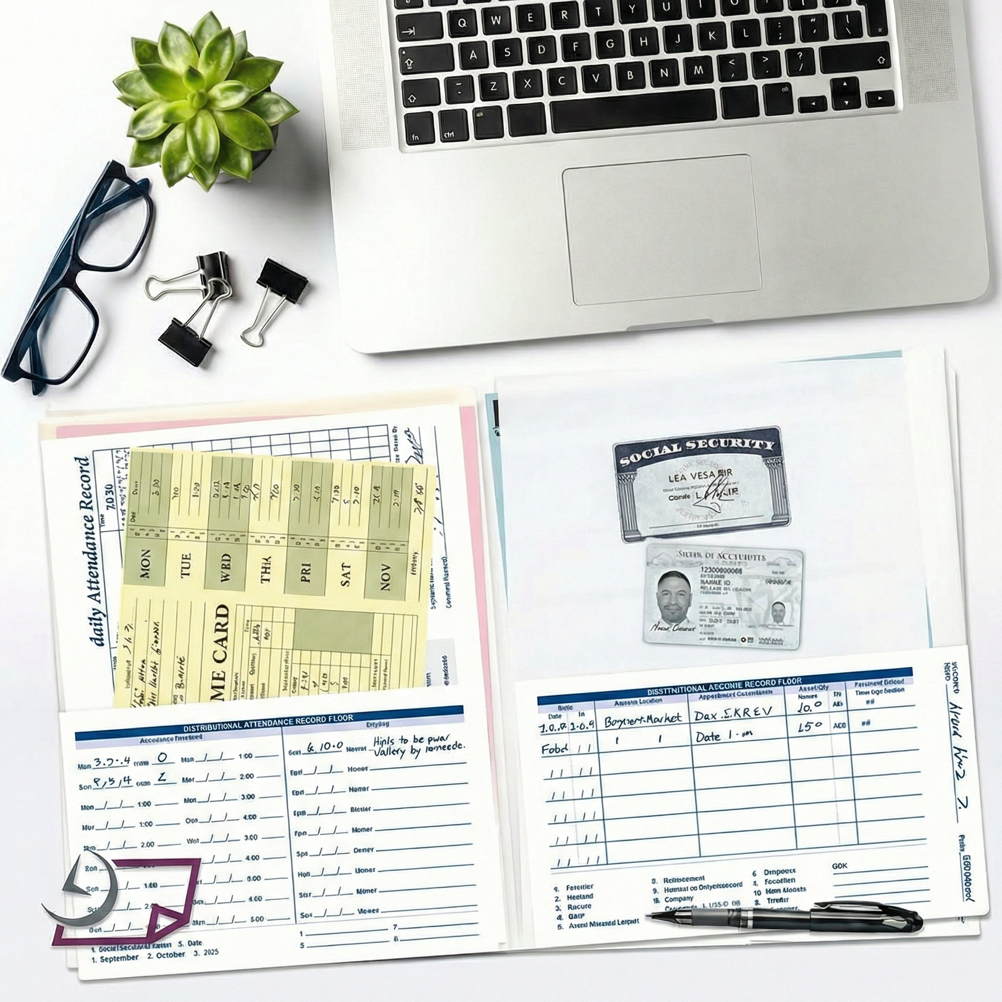 Employee Record Folders 9.5 x 11.5