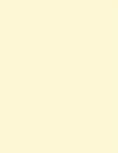 8-1/2 x 11" Letter Size, Cream Cover Card Stock