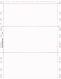 8 1/2″ x 11″ Pressure Seal Form, Blank, C Fold