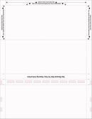 8 1/2″ x 11″  Pressure Seal  Form,  blank,  C Fold