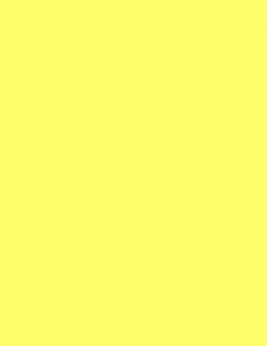 8-1/2 x 11" Letter Size, Lemon Cover Card Stock