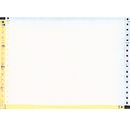 12 x 8 -1/2" Continuous Paper 15# Color, 4 Part, Side Perfs