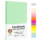 11 x 17" Ledger, 67 Lb. Cover Card Stock, Green