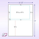Integrated Click-N-Ship Label, 6-3/4 x 4-3/4"