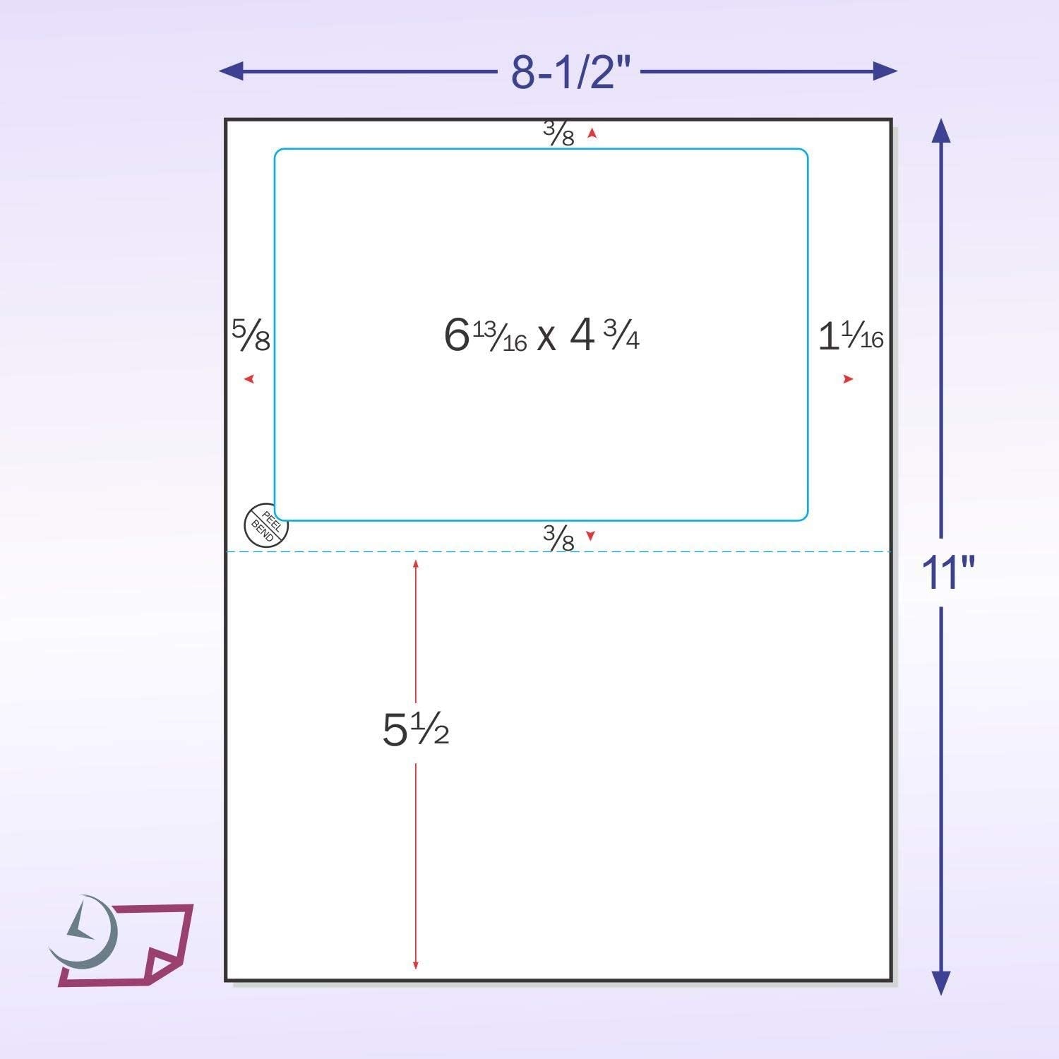 Integrated Click-N-Ship Label, 6-3/4 x 4-3/4"