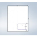 Integrated Label, 1 Label, 4-1/2" x 2-1/2", On The Bottom Right