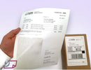 Integrated Label, 1 Label, 4" x 6", On The Top Right