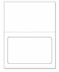 Integrated Label, 1 Label, 7-1/2" x 5-1/8", Centered On The Bottom