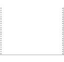 14-7/8x11" Continuous Paper  20# White, 1 Part, No Side Perfs