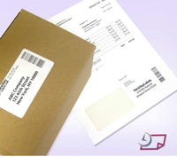 Integrated Label, 2 Labels, 3-1/2" x 2", Centered On The Bottom