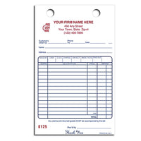 5-1/2 x 8-1/2'' Register Forms, Classic, Cash & Charge. Available in 2, 3 & 4 Parts