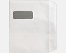 9 x 12  Booklet  White Blank, Window Envelopes