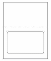 Integrated Label, 1 Label, 7" x 4.25", Centered On The Bottom