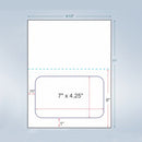Integrated Label Form 1 Label 7 x 4.25 - PayPal