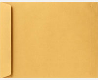 6 x 9 Open End Brown Kraft Envelopes imprinted
