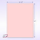 Letter Size Carbon Copy Paper CFB Pink